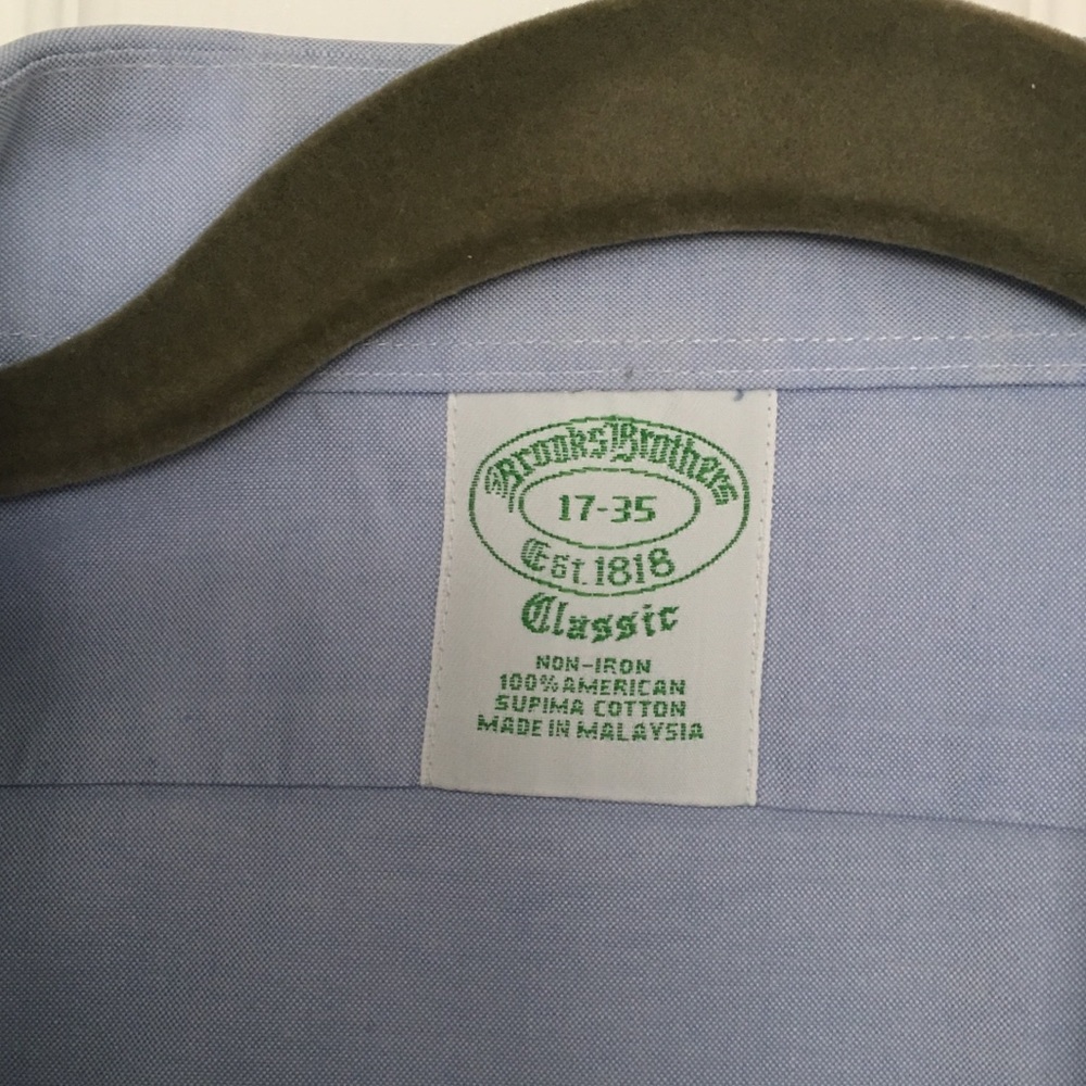 Brooks Brothers Non Iron Dress Shirt - Picture 2 of 3